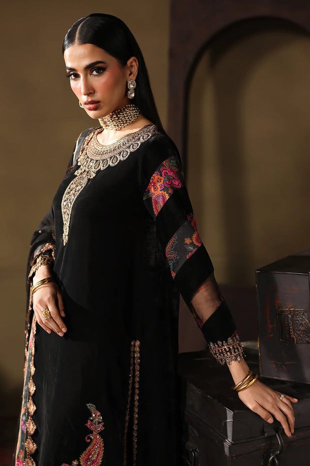 3-PC Unstitched Premium Velvet CVT5-01