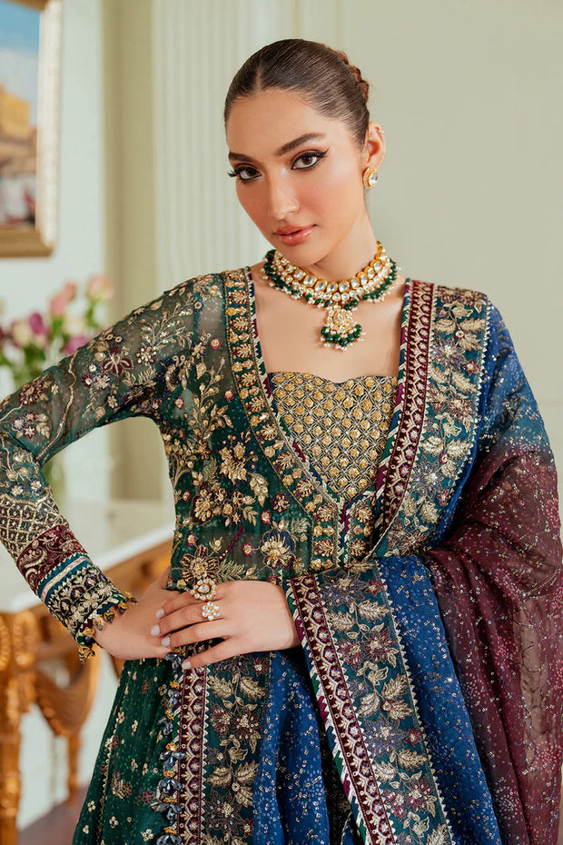 EMBROIDERED CHIFFON CH13-03