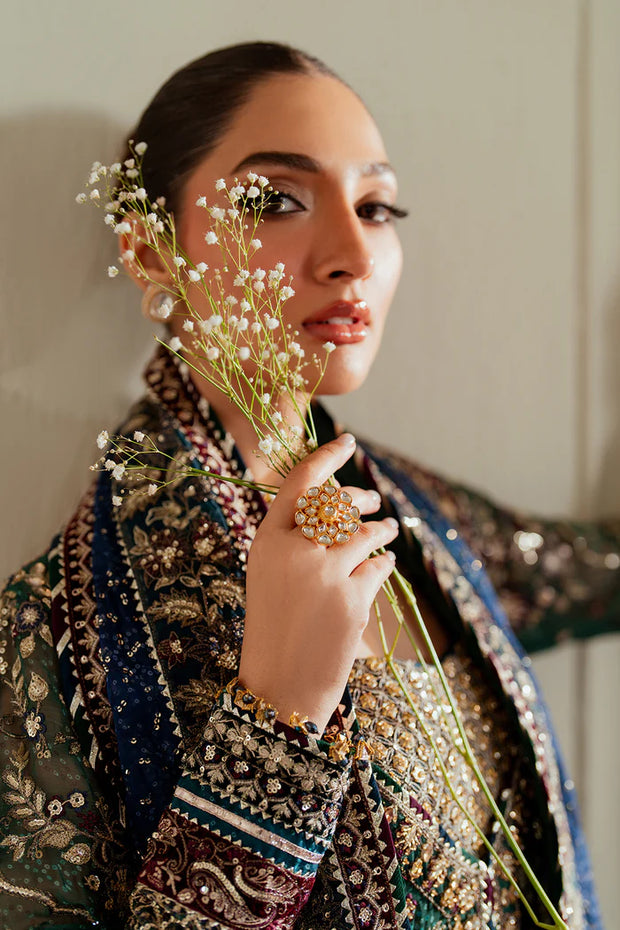 EMBROIDERED CHIFFON CH13-03