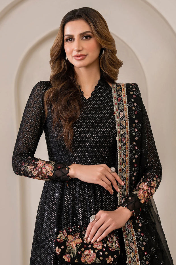 Formal Embroidered Chiffon UC-3029